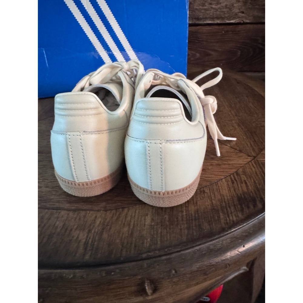 Adidas Samba OG W Cream White Silver Violet Gum JS1362 Womens 9.5 Sneakers - Picture 4 of 9